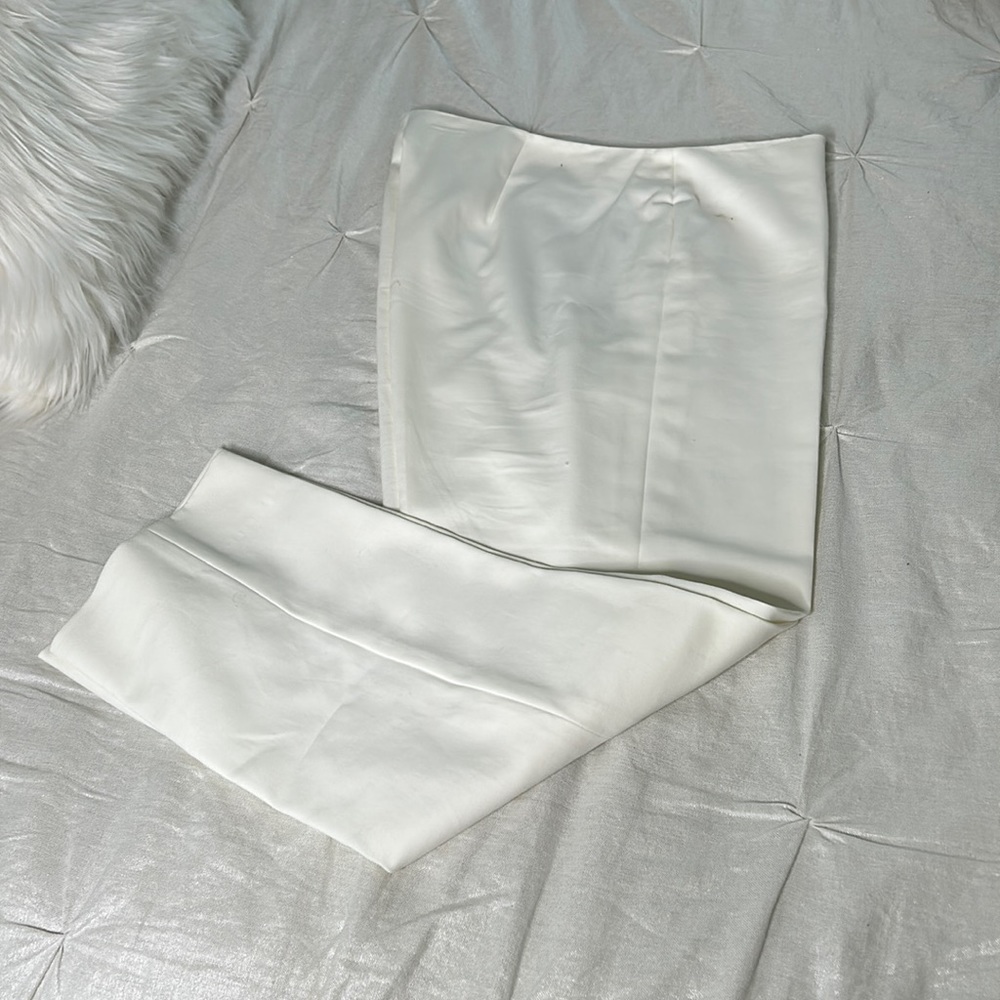 Saks Fifth Avenue, white skinny pants